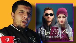 المغرب و الجزائر في غناية وحدة 🔥PAUSE \u0026 RAJA MEZIANE - L’Bayda Mon Amour Reaction