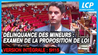 Délinquance des mineurs : examen de la proposition de loi en intégralité - 12 et 13 février 2025