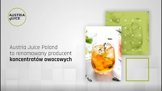 Koncentraty owocowe Chełm Austria Juice Poland