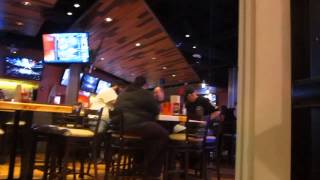 Hooters Bar walk through, International Drive, Orlando, Florida