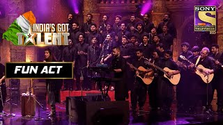 "Live 100 Band" ने Live जाकर दिया एक सबसे हटके Act | India's Got Talent Season 8 | Fun Act