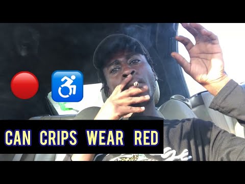 Can Crips wear red?