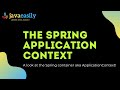 What is the Spring ApplicationContext?