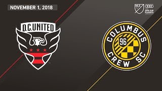 HIGHLIGHTS: D.C. United vs. Columbus Crew | November 1, 2018