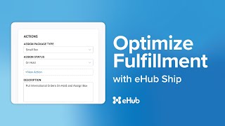 eHub Ship: Seamless Shipping Starts Here