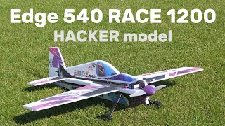 RADEK RÁJA | Edge 540 RACE 1200 HACKER model | RC aerobatics | 4K | 2024