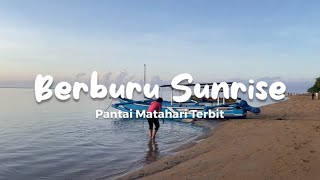 Berburu Sunrise 🌅 Pantai Sanur #pantai #bali #sanurbeach #couple #sunrise #kuliner #beach #love