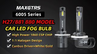 6005 Series H27/880 881 Model Car LED Fog Bulb