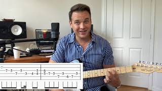 Country Gospel Guitar Lesson - Power In The Blood - SOLO