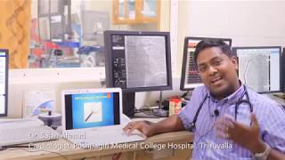 Dr. Sajan Ahmad, Cath Lab:  Pushpagiri Medical Collage Hospital