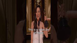 Michelle Yeoh beautiful acceptance speech Oscar for Best Actress Everything Everywhere All At Once