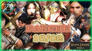 black desert Mobile: Parche 18/02/2025