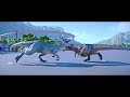 the messenger of the chaos indominus rex 🦖 jurassic world evolution 2 dinosaurs animations