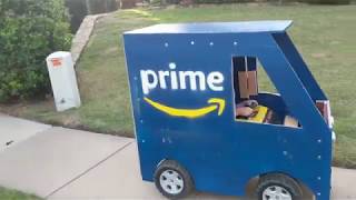 Power Wheel Amazon Prime Delivery Truck