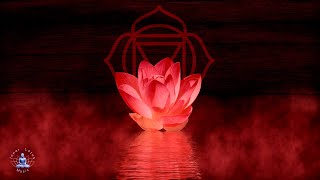 Root Chakra Peaceful Healing Meditation Music | Crystal Singing Bowl | “Flute & Water”- Series