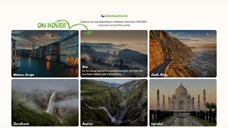Responsive CSS Cards with Hover Effects | CSS Responsive Card Hover Effects | Html & CSS 2024 #css
