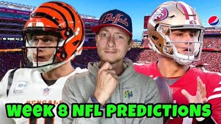 My Week 8 NFL Predictions!
