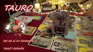 ♉️TAURO SEMANA DEL 23 AL 29 DICIEMBRE 2024​🎅​🌲​​​​TAROT/HOROSCOPO🎅​​🌲​​​​TAROT ESPAÑA