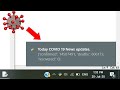 | Covid-19 News Desktop Notifier using Python | | AK |