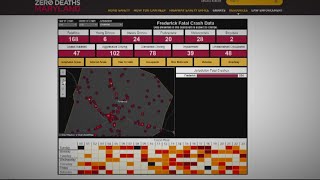 New tool highlights the spots with the most crashes in Maryland