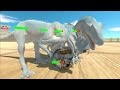 War on Ship  Dinosaurs vs Mutant Primates, Godzilla vs King Kong - Animal Revolt Battle Simulator