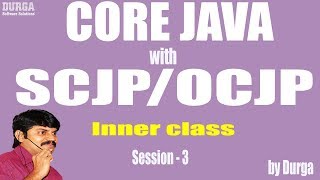 Core Java With OCJP/SCJP: Innerclass Part- 3||anonymous inner class