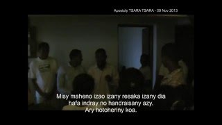 Ny Lalana Halehanao Rehefa Miala Eto An-tany - Apostoly TSARA TSARA