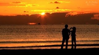 出雲大社 稲佐の浜夕景 (2-Oct-2012) Inasa beach.