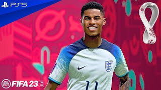 FIFA 23 - Wales v England - World Cup 2022 Group Stage Match | PS5™ [4K60]