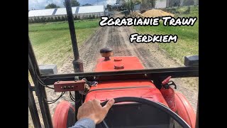 VLOGAS! Zgrabianie Trawy MF235\u0026deutzfahr