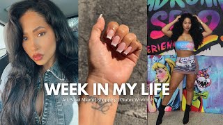 Weekly Vlog: Miami Art Basel ,Pretty Little Thing Showroom , Fitness journey losing ten pounds