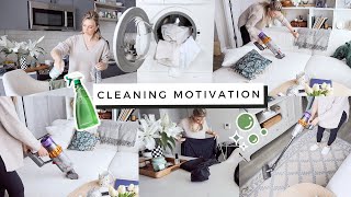 CLEANING MOTIVATION! Apartment reset, clean \u0026 organize with me