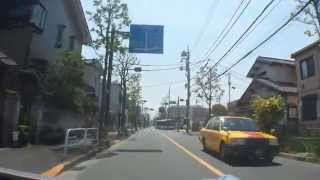 松本橋東詰~鹿骨街道へ（車載動画）江戸川区Tokyo,Japan.