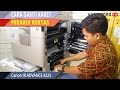 Cara Ganti Karet Penarik Kertas Mesin Fotocopy #Canon IRA 4225