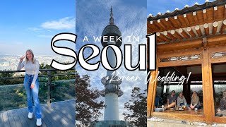 a week in SEOUL vlog ++ korean wedding!