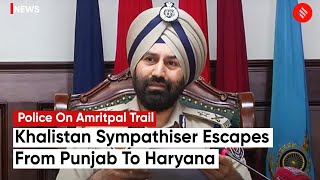 Khalistan Sympathiser Amritpal Singh Escapes From Punjab To Haryana, Police Chalk Out Escape Route