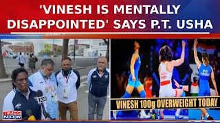 Vinesh Phogat Row: 'She Is Physically Fit Now \u0026 We Are Providing Support To Her' Says P.T. Usha