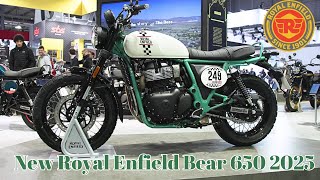 Price: €7,387 | 650cc | 214 Kg | 47 Hp | License: A2 | Royal Enfield Bear 650 2025