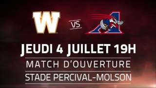 Alouettes - Prochain Match