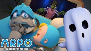 Arpo the Robot | Night ZOMBIE TERROR! +More Funny Cartoons for Kids | Compilation | Arpo and Baby