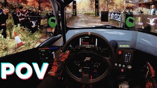 DiRT Rally 2.0 - DRIVER'S EYE VIEW | Subaru Impreza | Fanatec CSL DD