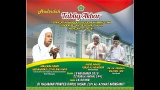 Live Tablig Akbar Maulidur Rasul Muhammad SAW Pondok Pesantren Darul Ihsan Menganti Gresik