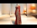 💕designer silk saree collection party wear saree wedding saree blouse design 2025