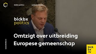 Omtzigt over nieuwe, nog grotere Europese politieke gemeenschap. Azerbeidzjaan erbij, Armenië erbij