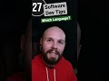 Software Dev Tips - Does Language Matter? #shorts