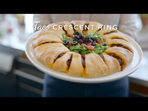 How To Make Taco Crescent Ring How To Make Taco Crescent Ring