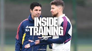 INSIDE TRAINING | New week, same objectives | Leicester City v Arsenal