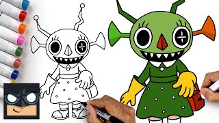 Hello Neighbour 2 | How To Draw Alien Kid