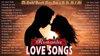 Greates Relaxing Love Songs 80's 90's 💘Love Songs Of All Time Playlist 💘Old Love Songs With Lyrics