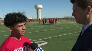 KPRC 2 \u0026 UTMB Athlete of the Week: Stafford HS's Jonathan Rincones